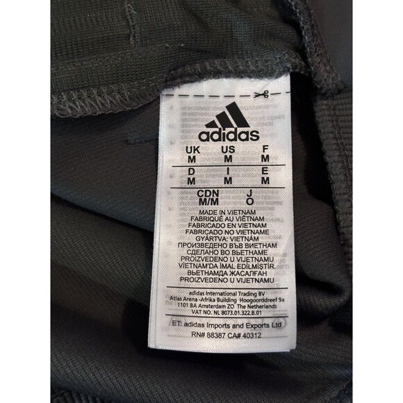 Adidas Toronto Maple Leafs Mens Medium Crew Neck Sweatshirt Logo Gray Zip Pocket - Picture 5 of 7